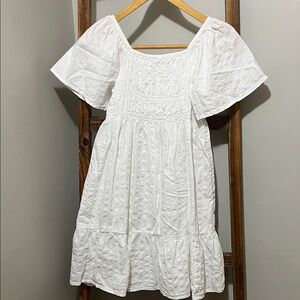 Old Navy White Eyelet Dress